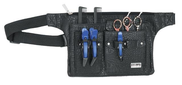 Sibel Holster Belt 3 Echt Leer voor 3 Scharen