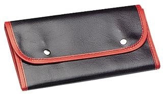 Sibel Kappersetui in Kunstleder Zwart/Rood Marco
