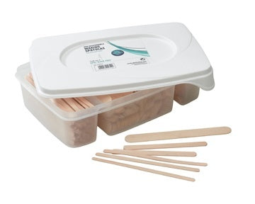 Sibel Ontharing Spatels Hout Kit (3 Formaten - 400 Stuks)