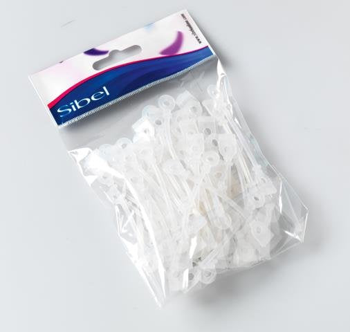 Sibel Permanent Elastiek Siliconen Versterkt 50Stk
