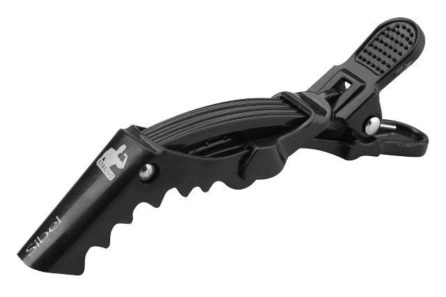Sibel Verdeelklemmen Clips Strong 11Cm Zwart (6 Stuks)