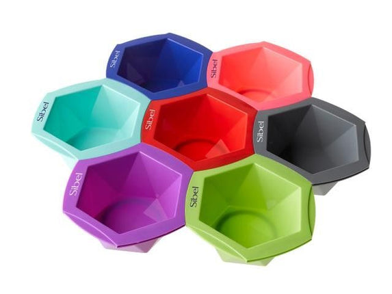 Sibel Verfbakjes Set Mix&Match Gekleurd 7Stk