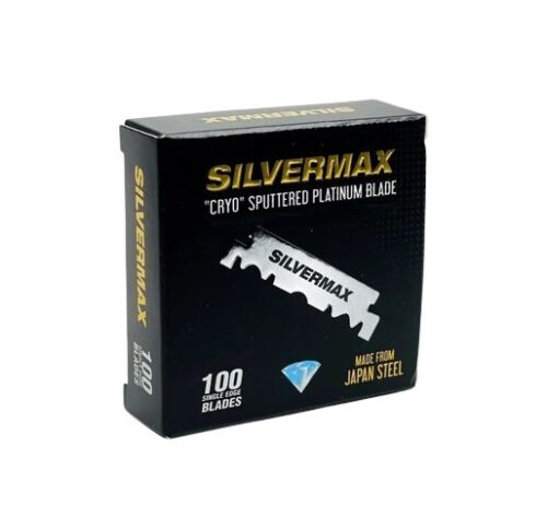 Silvermax Professional Single Blades  Scheermesjes (100 Stuks)