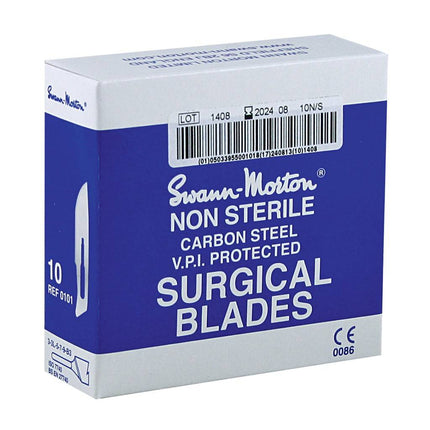 Swann-Morton Mesjes Niet-Steriel (100 Stuks)