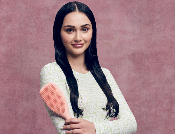 Tangle Teezer Wet Detangler Large Black Gloss Ontwarborstel