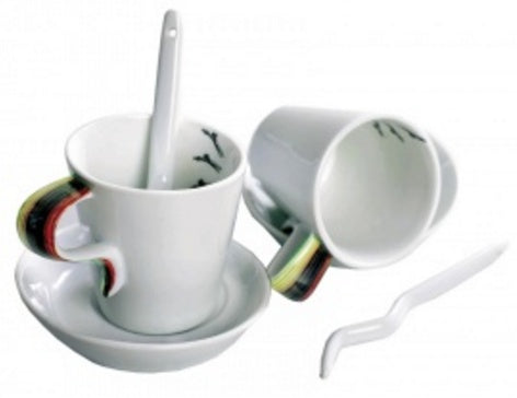 Trend Design Kopjes Cafe Design Set (18-Delig)