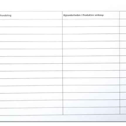 Van Heek Medical Analyse/Patienten Kaarten (100 Stuks)