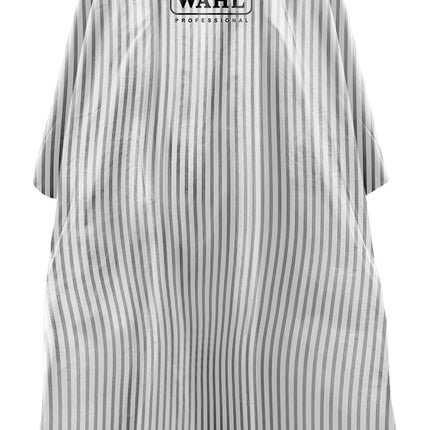 Wahl Kapmantel Barber Cape Pinstripe Wit