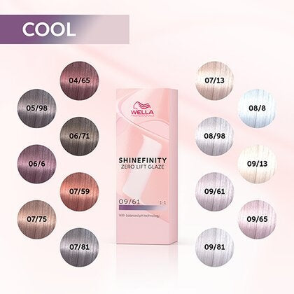 Wella Shinefinity Zero Lift Glaze Haarkleuring (60ml)