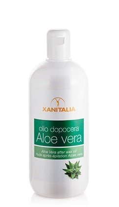Xanitalia After Wax Cleansing Oil Aloe Vera Parrafine- & Parabeenvrij Nabehandeling (500ml)