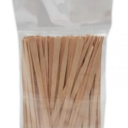 Xanitalia Houten Spatels Mini (100 Stuks)