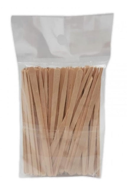 Xanitalia Houten Spatels Mini (100 Stuks)