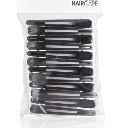 Xanitalia Verdeelklemmen Clips Aluminium/Plastic Zwart (12 Stuks)