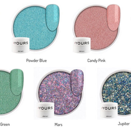 Yours Cosmetics Elements Nagelpoeder (4 Gram)