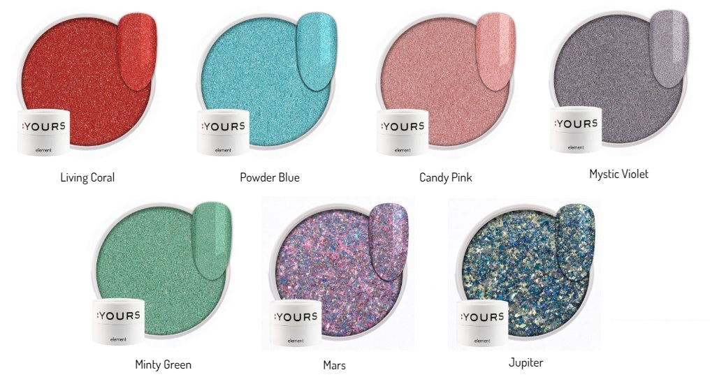 Yours Cosmetics Elements Nagelpoeder (4 Gram)
