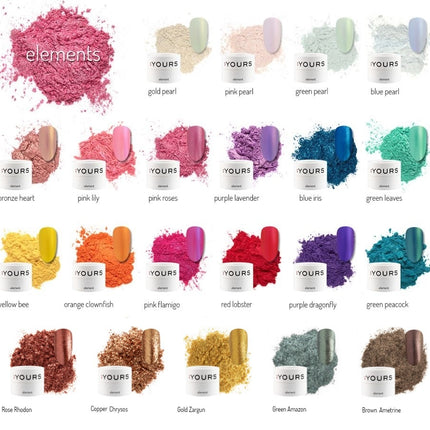 Yours Cosmetics Elements Nagelpoeder (4 Gram)