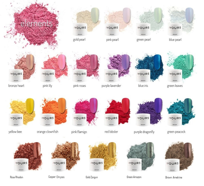 Yours Cosmetics Elements Nagelpoeder (4 Gram)