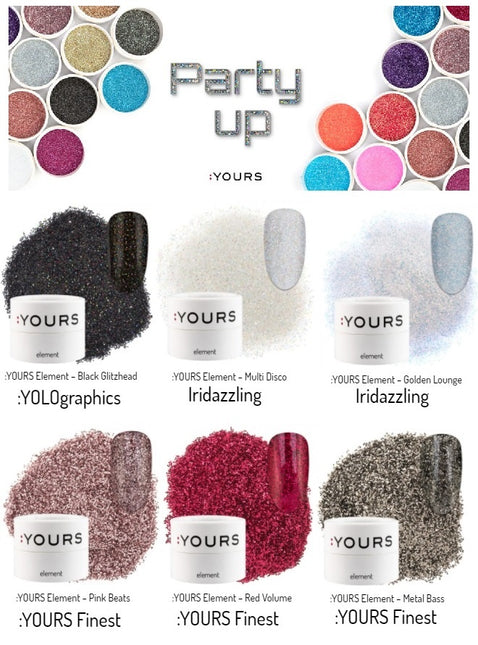 Yours Cosmetics Elements Nagelpoeder (4 Gram)