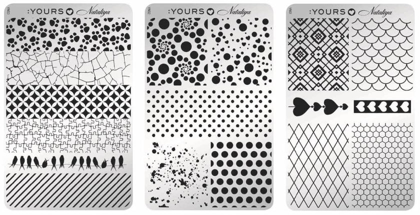 Yours Cosmetics Loves Nataliya Stempelplaten Collectie
