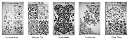 Yours Cosmetics Loves Sascha Gossen Stempelplaten Collectie