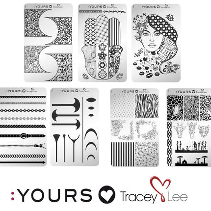 Yours Cosmetics Loves Tracey Lee Stempelplaten Collectie