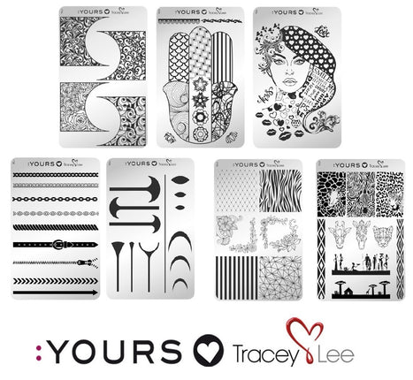 Yours Cosmetics Loves Tracey Lee Stempelplaten Collectie