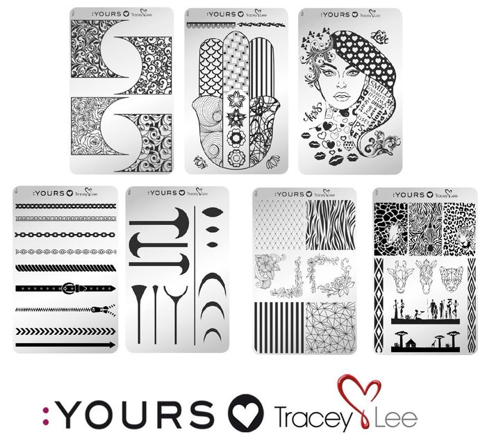 Yours Cosmetics Loves Tracey Lee Stempelplaten Collectie