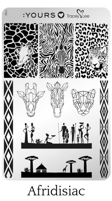 Yours Cosmetics Loves Tracey Lee Stempelplaten Collectie