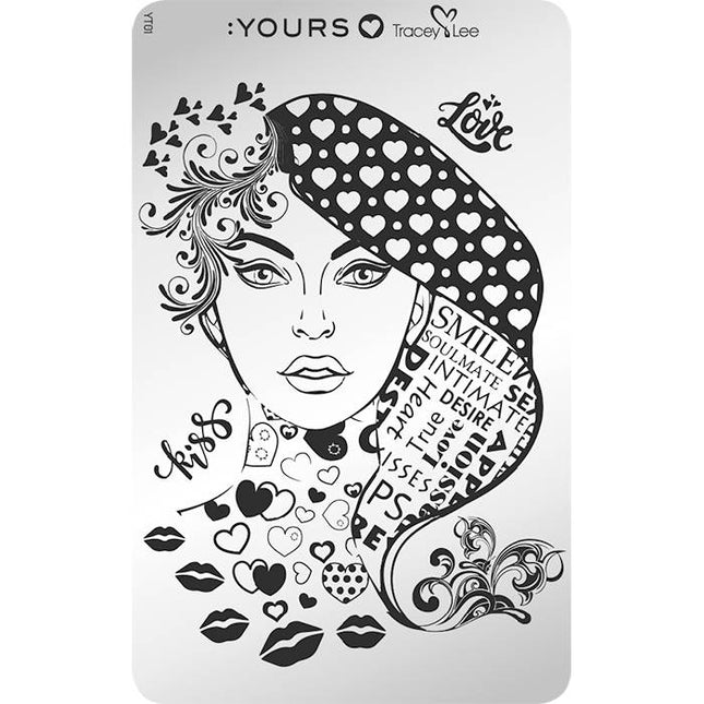 Yours Cosmetics Loves Tracey Lee Stempelplaten Collectie