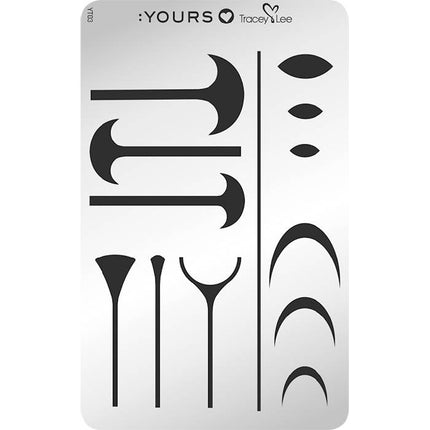 Yours Cosmetics Loves Tracey Lee Stempelplaten Collectie