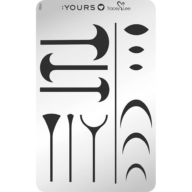 Yours Cosmetics Loves Tracey Lee Stempelplaten Collectie