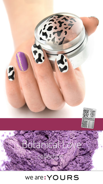 Yours Cosmetics Stempelplaten Dubbelzijdig - Botanical Love Collectie