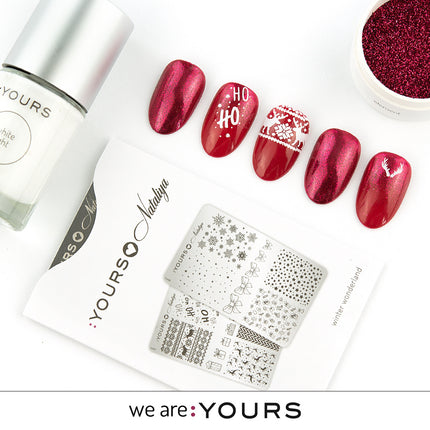 Yours Cosmetics Stempelplaten Dubbelzijdig - Xmas 2021 Collectie