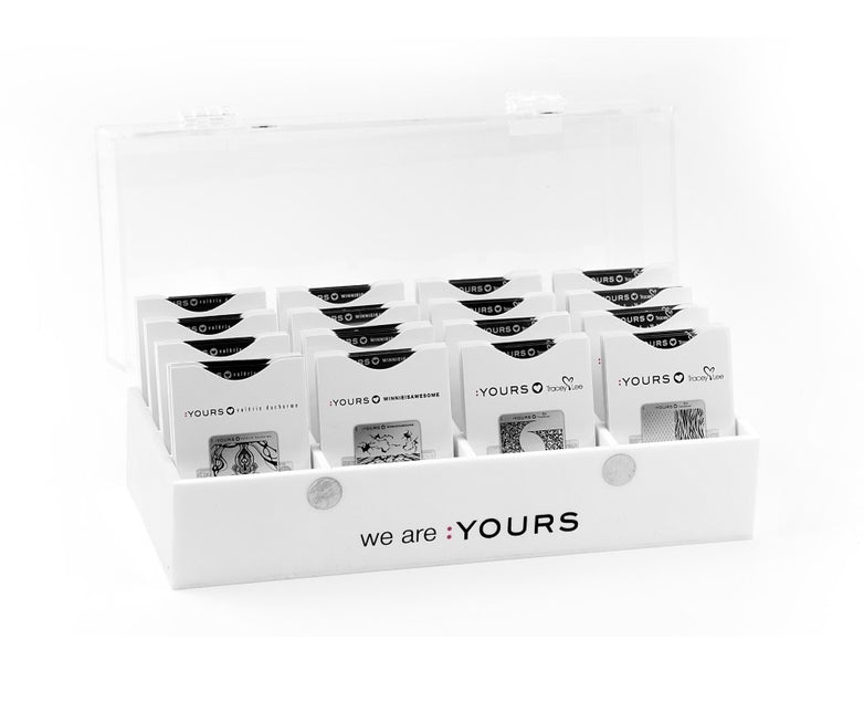 Yours Cosmetics Stempelplaten Opbergdoos